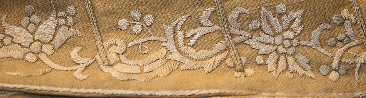 Suit, linen, silk, cotton, American