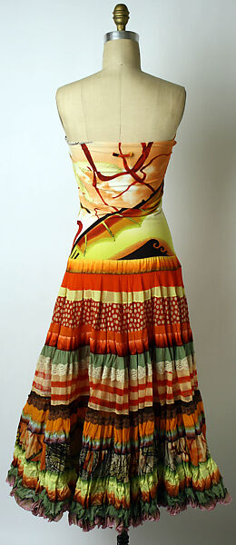 Skirt, Jean Paul Gaultier (French, born 1952), synthetic, French
