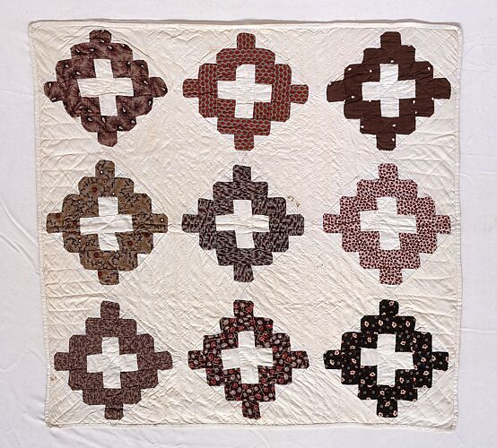 Doll Quilt, Chimney Sweep pattern