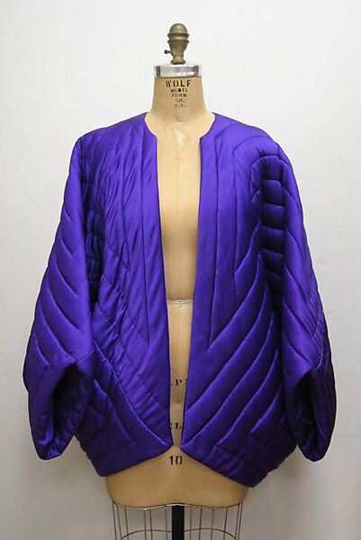 Evening jacket, Halston (American, Des Moines, Iowa 1932–1990 San Francisco, California), silk, American 