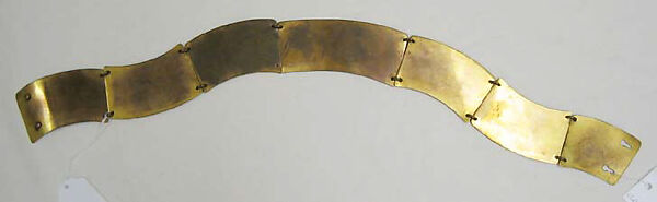 Belt, Bill Blass Ltd. (American, founded 1970), Metal, American 