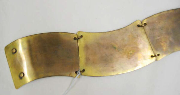 Belt, Bill Blass Ltd. (American, founded 1970), Metal, American