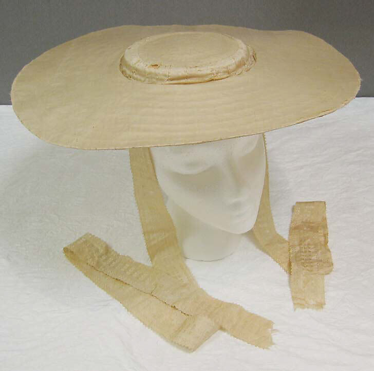 Hat, silk, Italian 