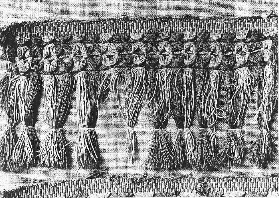 Fringe, Silk trimming, American