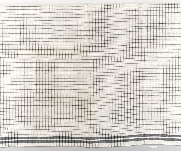 Handkerchief, United Society of Believers in Christ’s Second Appearing (“Shakers”) (American, active ca. 1750–present), Linen, woven, American, Shaker 