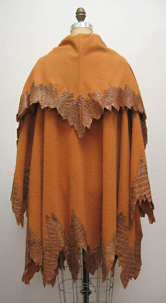 Coat, Fendi (Italian, founded 1925), wool, snakeskin, Italian