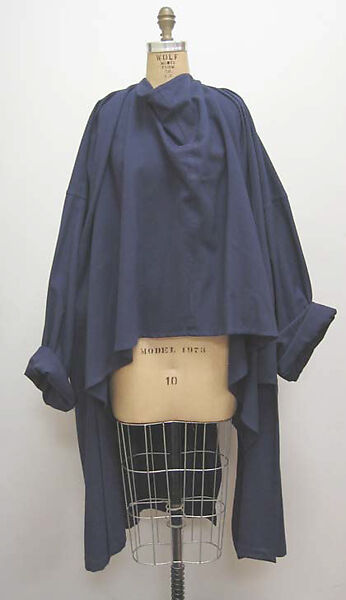 Jacket, Yohji Yamamoto (Japanese, born Tokyo, 1943), wool, Japanese 