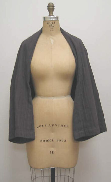 Jacket, Miyake Design Studio (Japanese, founded 1970), cotton, Japanese 