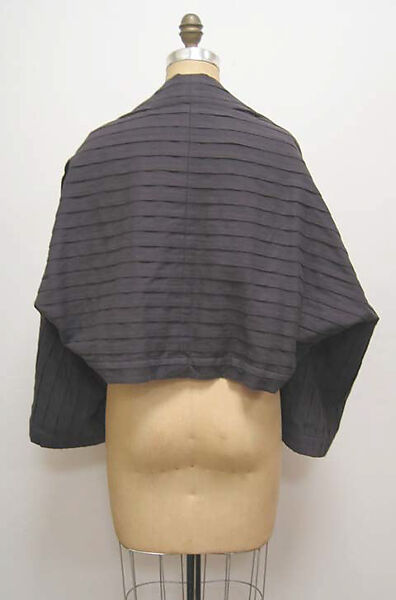 Jacket, Miyake Design Studio (Japanese, founded 1970), cotton, Japanese