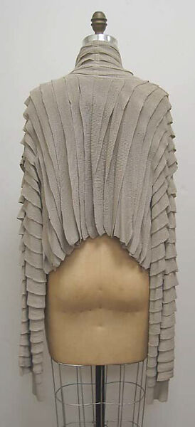 Sweater, Miyake Design Studio (Japanese, founded 1970), silk, Japanese