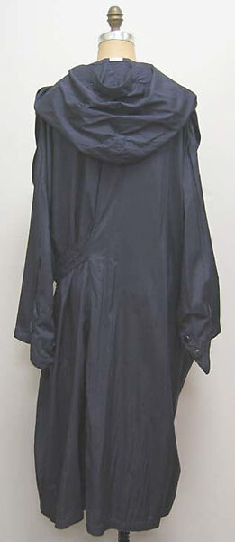 "Pocketable Raincoat", Miyake Design Studio (Japanese, founded 1970), nylon, cotton, plastic, metal, Japanese