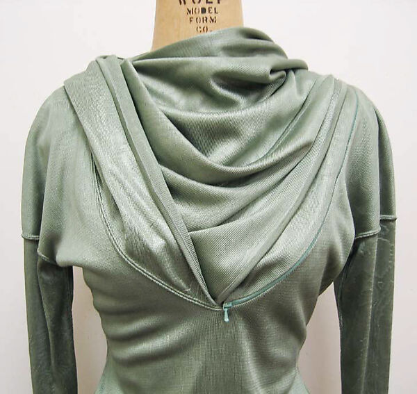 Dress, Azzedine Alaïa (French (born Tunisia), Tunis 1935–2017 Paris), synthetic, French