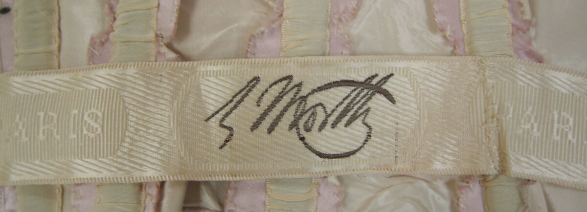 Court presentation ensemble, House of Worth (French, 1858–1956), (a) silk, metal, feathers, glass; (b–d) silk, metal; (e, f) silk; (g) feathers, silk, metal; (h–l) silk, metal, French