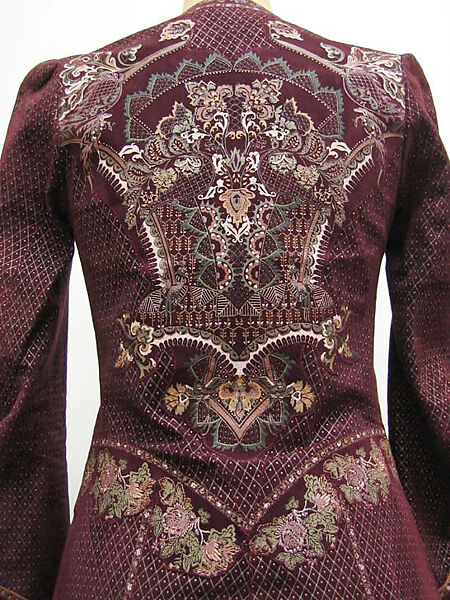 Ensemble, Roberto Cavalli (Italian, 1940–2024), leather, plastic, metal, Italian