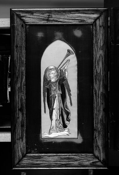 Embroidered Picture, Florence Satterlee (American, 1862–1929), Silk embroidered with silk and metallic threads, American