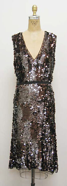 Dress, Prada (Italian, founded 1913), silk, synthetic, Italian