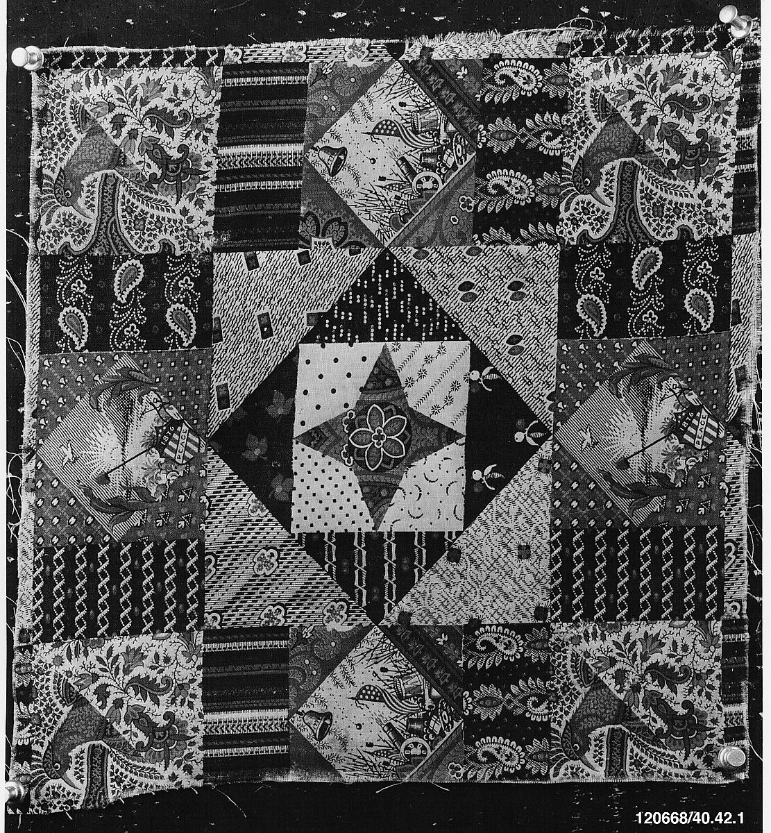 Piece, The Cocheco Printworks, Cotton, engraved, roller printed, American