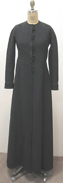 Ensemble, Ralph Rucci (American, born 1957), (a) wool; (b) silk, American 