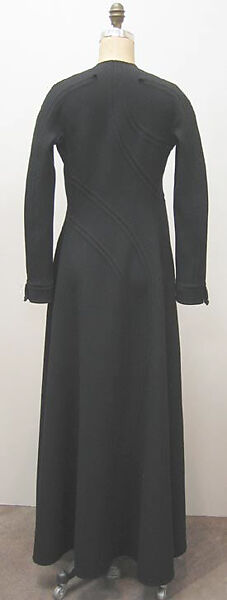 Ensemble, Ralph Rucci (American, born 1957), (a) wool; (b) silk, American