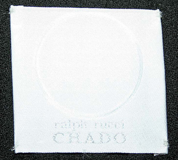 Ensemble, Ralph Rucci (American, born 1957), (a) wool; (b) silk, American