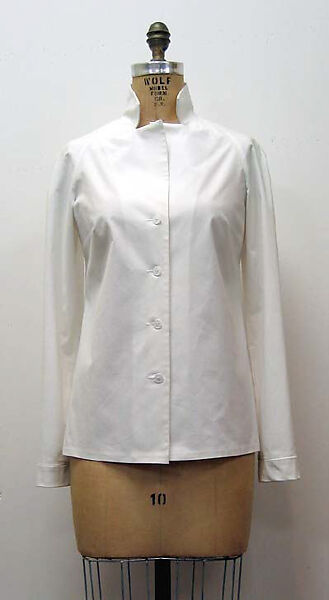 Ensemble, Yeohlee Teng (American, born Malaysia, 1951), (a, c) wool; (b) cotton, synthetic, American