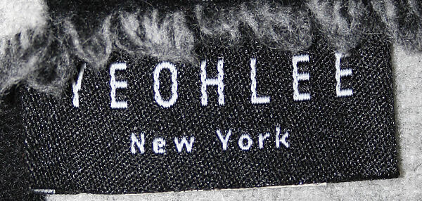 Ensemble, Yeohlee Teng (American, born Malaysia, 1951), (a, c) wool; (b) cotton, synthetic, American