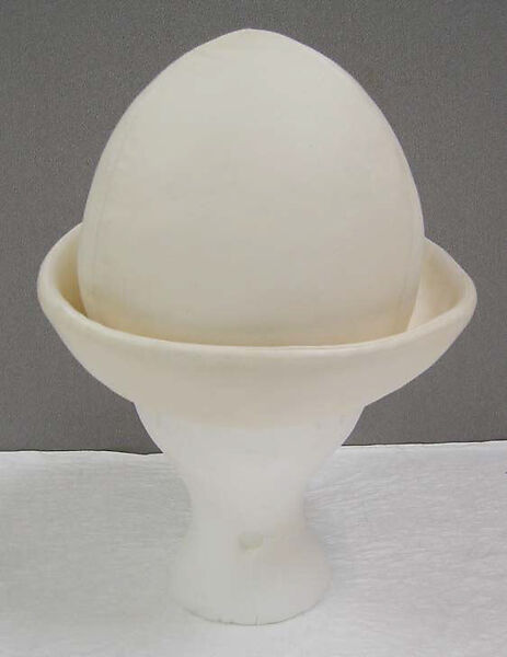 Hat, André Courrèges (French, Pau 1923–2016 Neuilly-sur-Seine), leather, cotton, synthetic, French