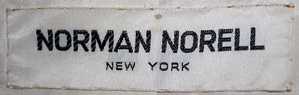 Cape, Norman Norell (American, Noblesville, Indiana 1900–1972 New York), silk, American