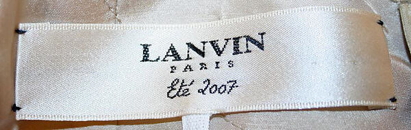 Ensemble, House of Lanvin (French, founded 1889), (a) silk; (b, c) synthetic, leather, French