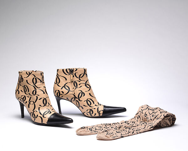 Accessory set, House of Chanel (French, founded 1910), (a, b) leather; (c) synthetic, French 