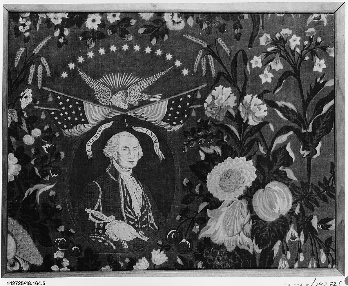 Piece, Cotton, printed, American