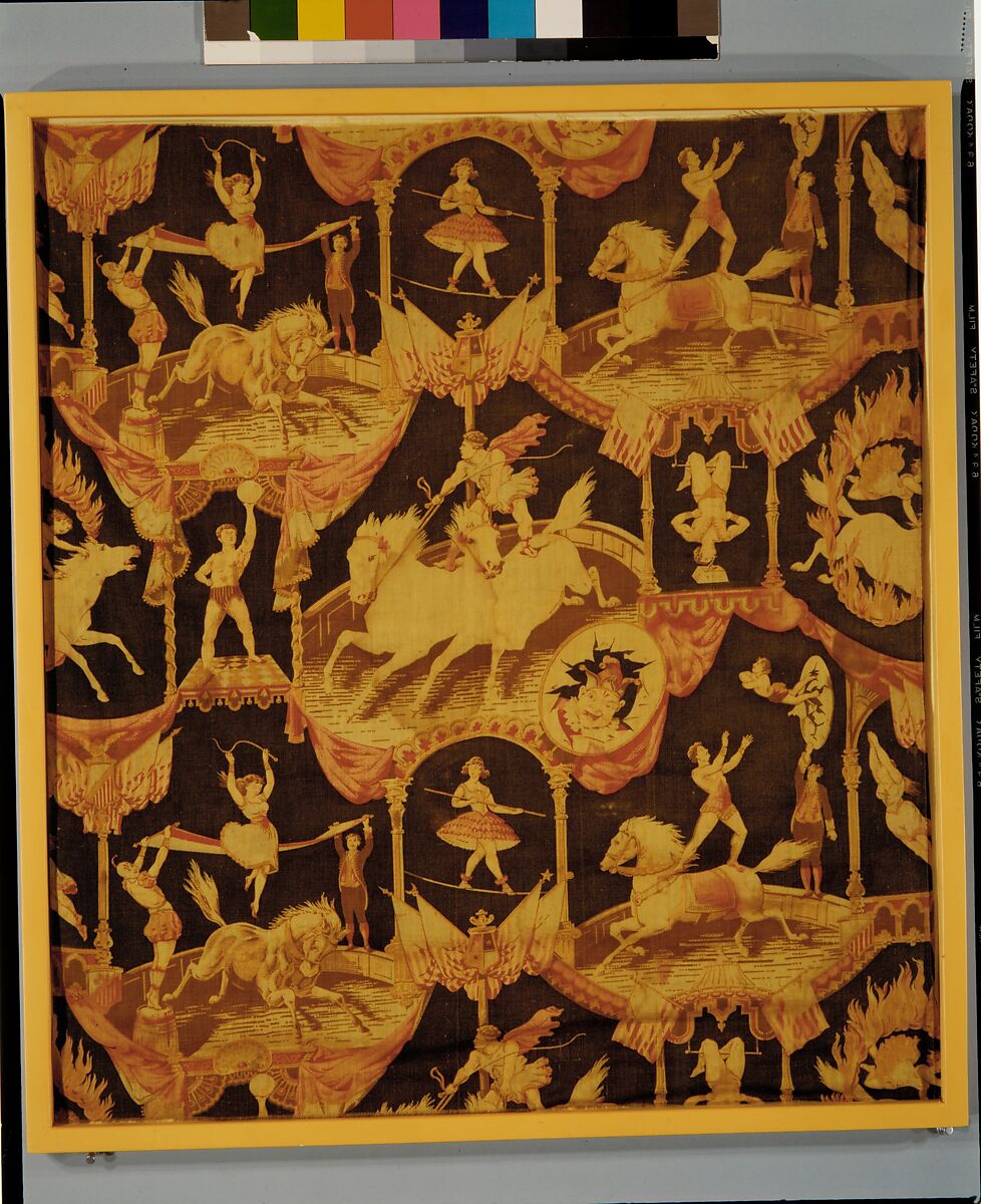 Piece, Cotton, printed, American