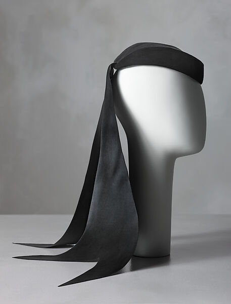 Hat, Charles James (American, born Great Britain, 1906–1978), silk  , American 