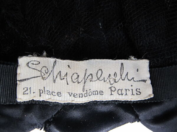 Cloche, Schiaparelli (French, founded 1927), silk, French