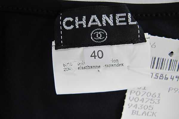 Bikini, House of Chanel (French, founded 1910), nylon/spandex, nylon, French