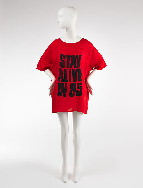 Katharine Hamnett | T-shirt | British | The Metropolitan Museum of Art