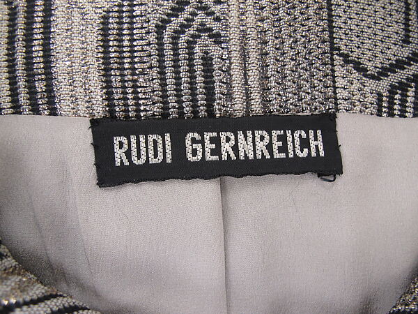 Coat, Rudi Gernreich (American (born Austria), Vienna 1922–1985 Los Angeles, California), silk, American