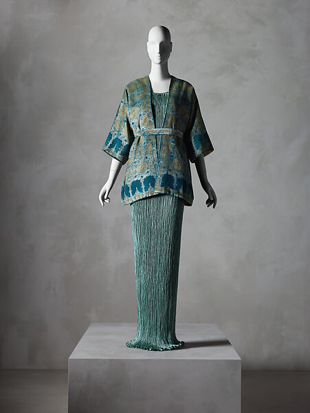 Jacket, Fortuny (Italian, founded 1906), silk, silk/cotton, Italian 