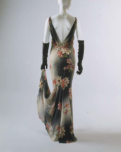 Evening dress, House of Chanel (French, founded 1910), silk, French