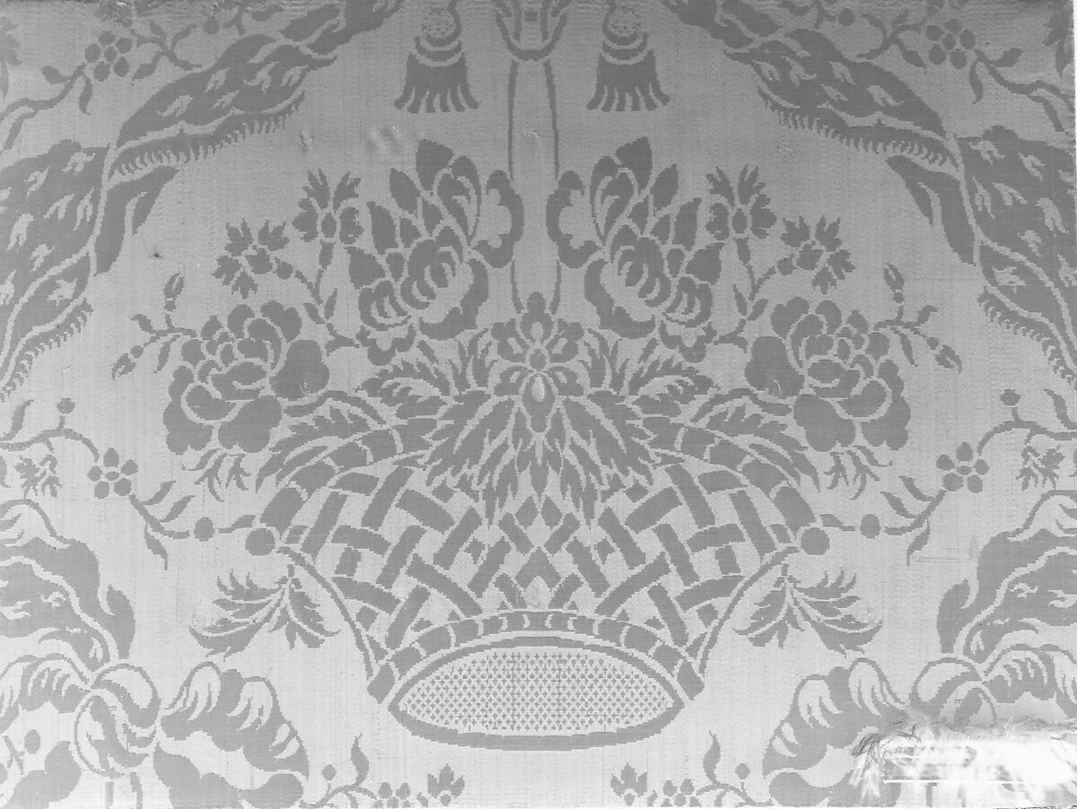 Piece, Silk, woven, Chinese