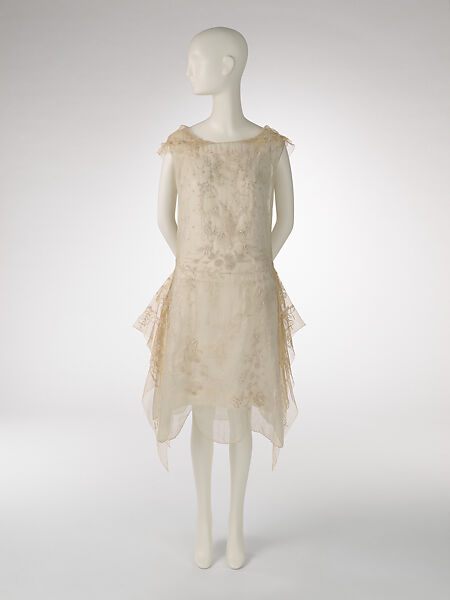 Dress, Boué Soeurs (French, 1897–1957), cotton, French 