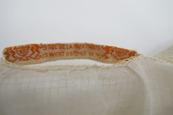 Dress, Boué Soeurs (French, 1897–1957), cotton, French