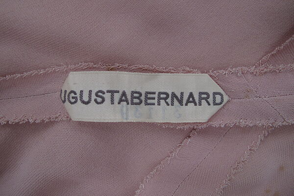 Dress, Augustabernard (French, active 1923–1934), silk, French