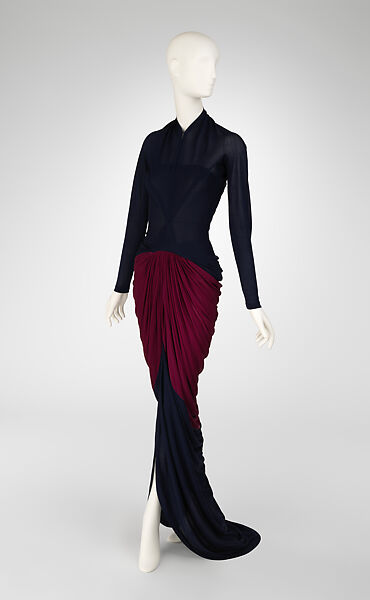 Evening dress, Alix (French, 1934–1942), silk, French 