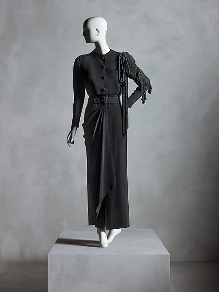 Evening ensemble, Gilbert Adrian (American, Naugatuck, Connecticut 1903–1959 Hollywood, California), rayon, American 