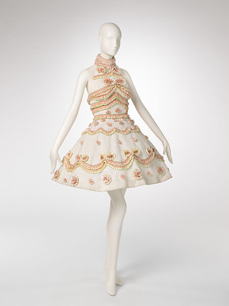 Dress, Christian Lacroix (French, born 1951), silk, French