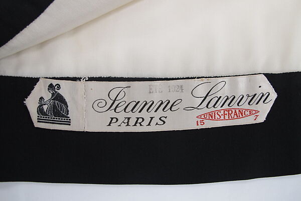“Pierrot noir pierrette”, House of Lanvin (French, founded 1889), silk, metal, French