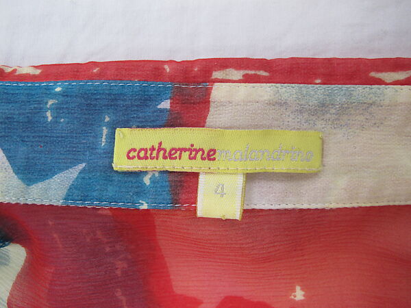 Dress, Catherine Malandrino (French, born 1963), silk, American