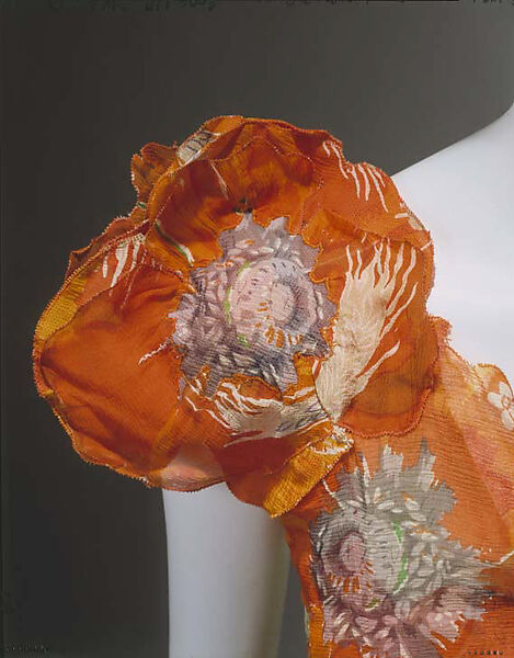 Evening dress, House of Paquin (French, 1891–1956), silk, French