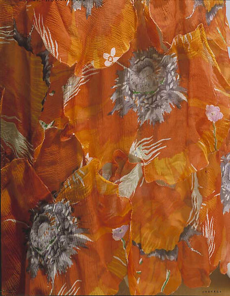 Evening dress, House of Paquin (French, 1891–1956), silk, French